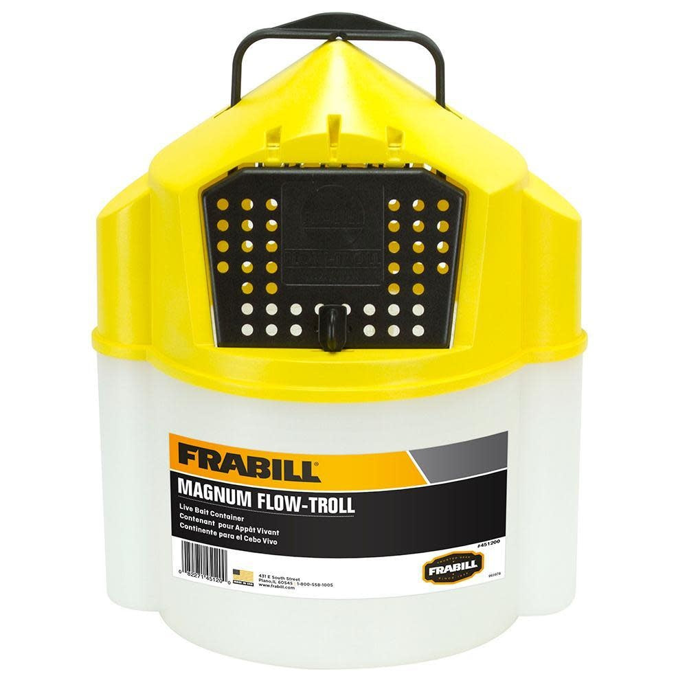 Frabill- Magnum Flow-Troll Live Bait Storage