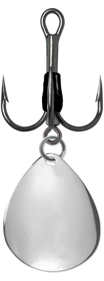 VMC- Bladed Round Treble Hook