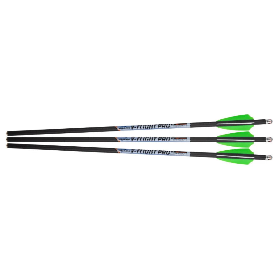 Excalibur- V-Flight Pro Arrows with Illuminated Nocks