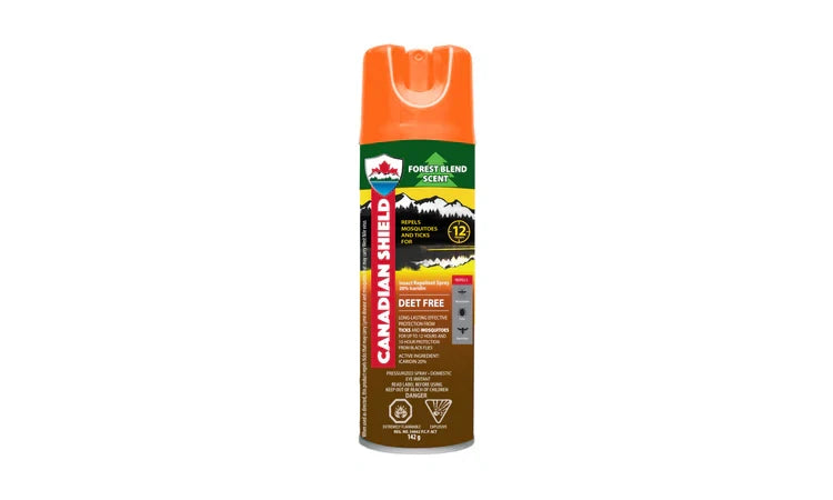 Canadian Shield- Insect Repellent Aerosol Spray, DEET Free 20% Icaridan