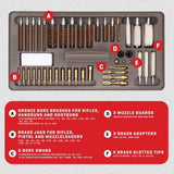 Allen- Ultimate Gun Cleaning Kit 65 Pieces