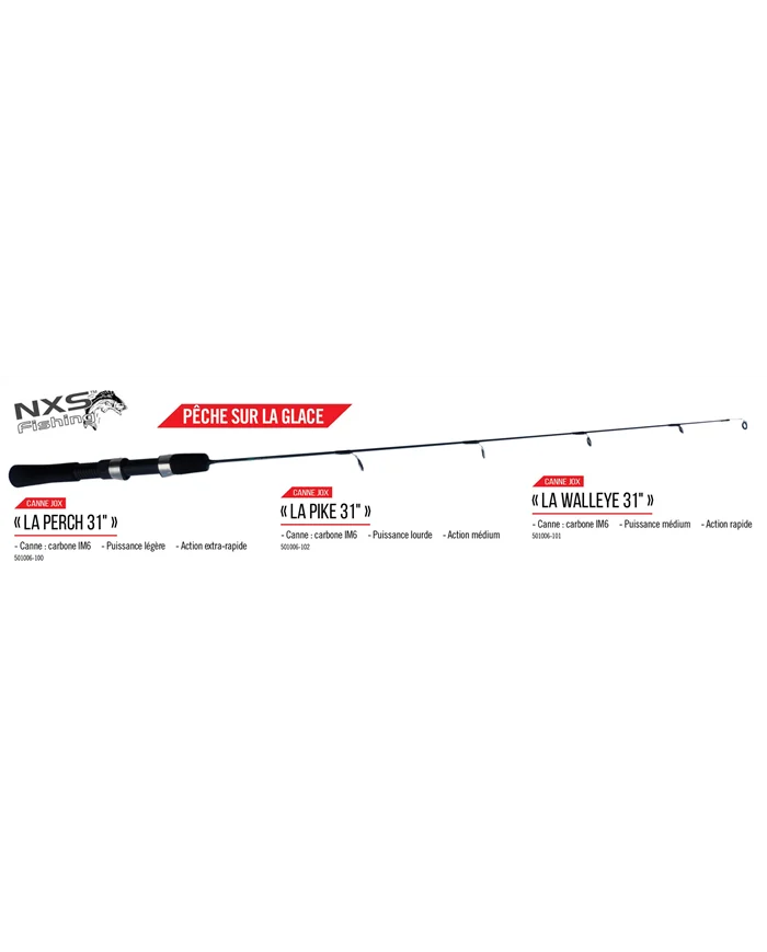 NXS- La Walleye Ice Rod
