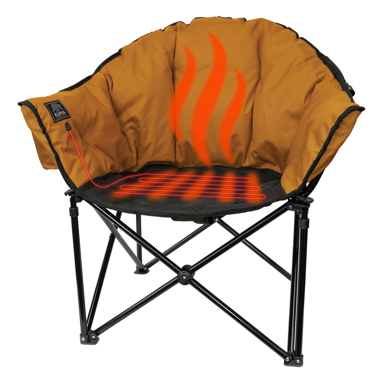 KUMA- Lazy Bear Heated Chair With Power Bank and Bluetooth