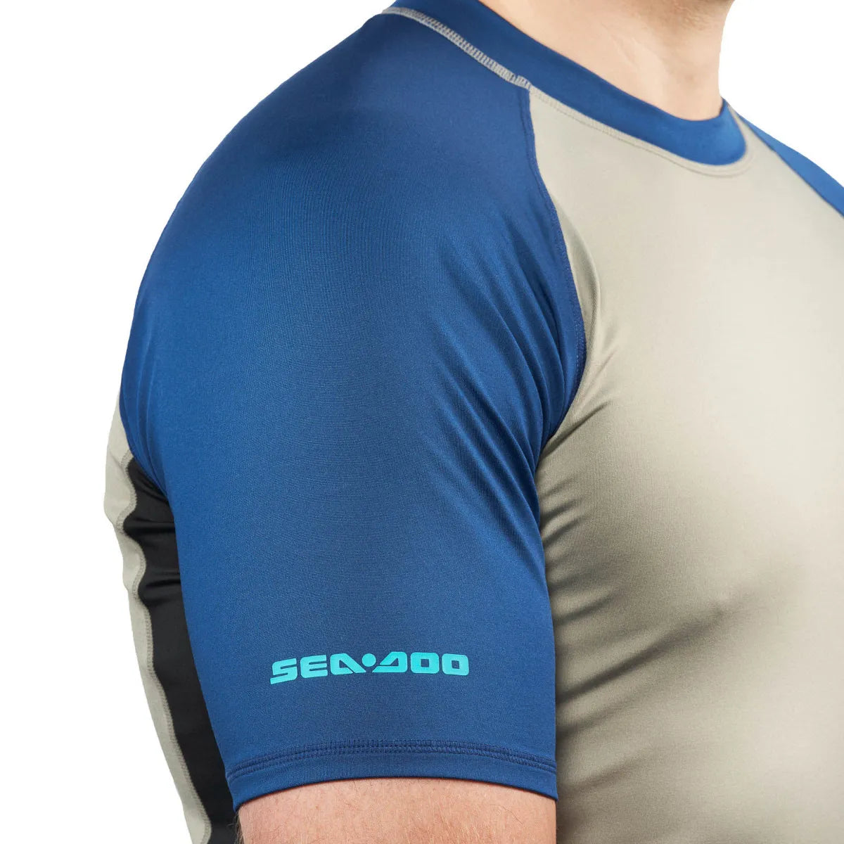 Sea-Doo- Men's Short Sleeve Rashguard Beach Tee