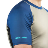 Sea-Doo- Men's Short Sleeve Rashguard Beach Tee