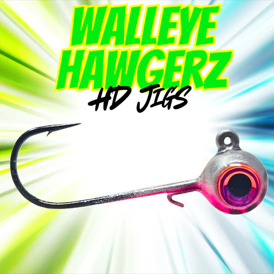 HCL- Walleye Hawgerz Long Shank Jig