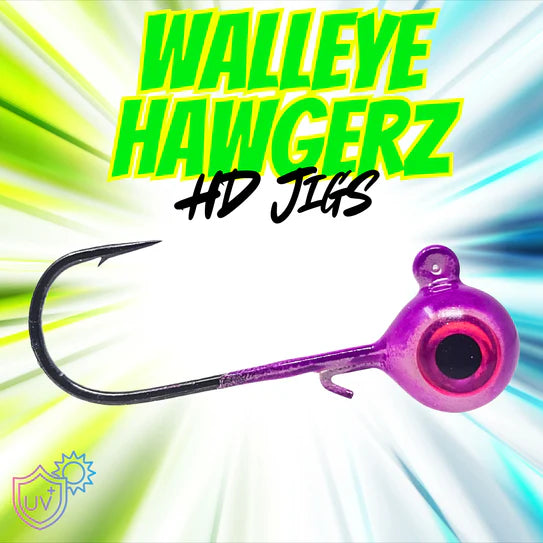 HCL- Walleye Hawgerz Long Shank Jig