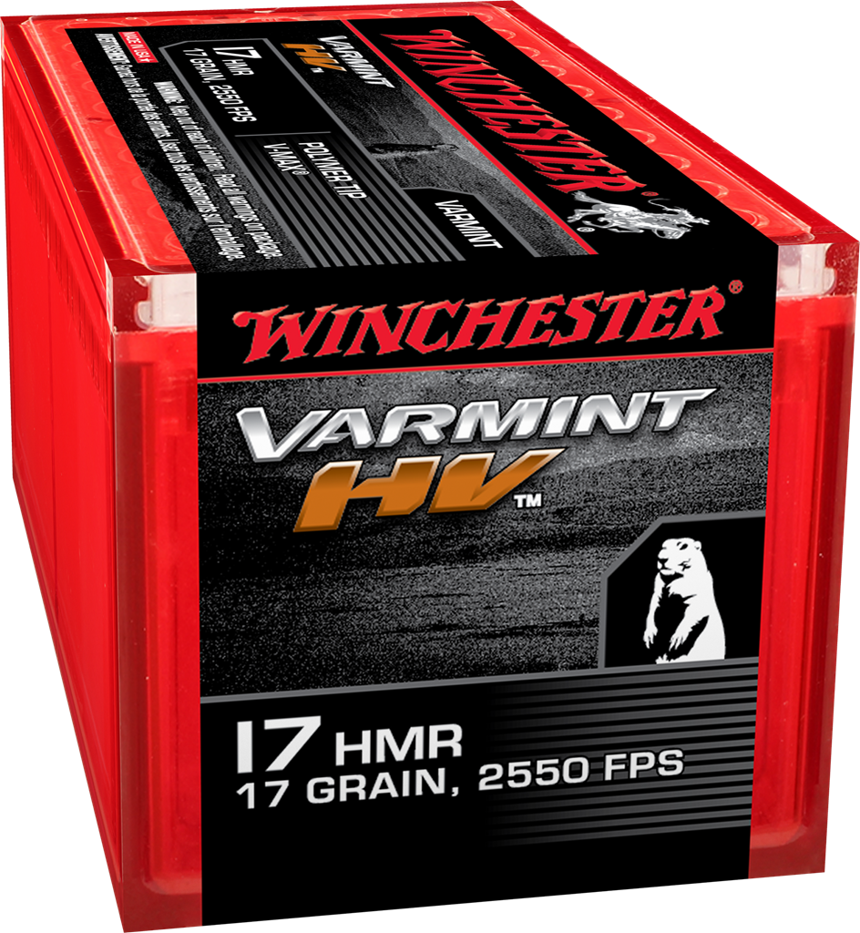 Winchester- Varmint V-Max Ammunition- 17 HMR, 17 Grain