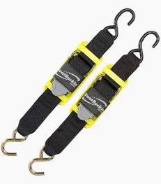 BoatBuckle- Pro Series Kwik-Lok Transom Tie Downs 2pk