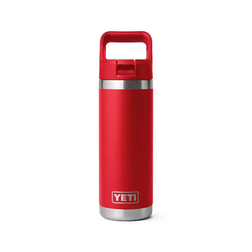 YETI- Rambler Bottle With Colour-Matched Straw Lid