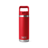 YETI- Rambler Bottle With Colour-Matched Straw Lid