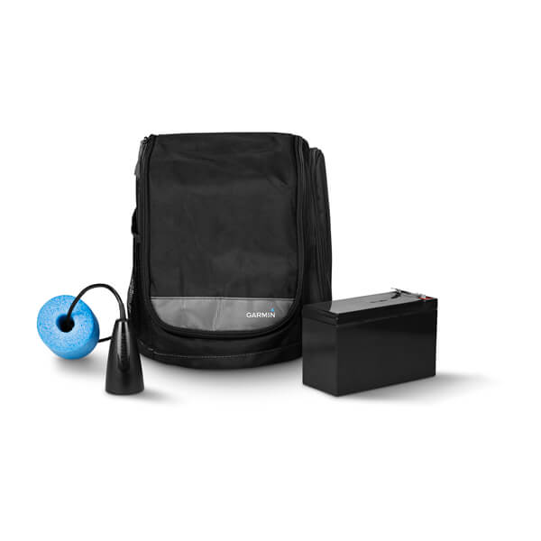 Garmin- Striker Plus 4 Ice Fishing Fish Finder Bundle