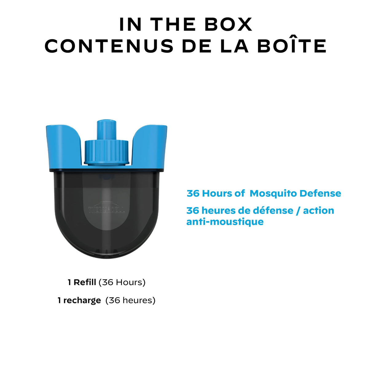 Thermacell- Rechargeable Mosquito Repellent Refills, 36 Hour Pack
