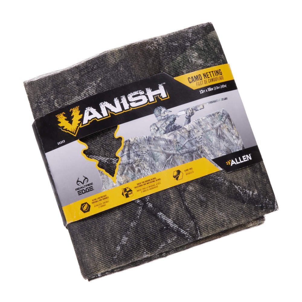 Allen - Vanish Camo Netting for Ground Hunting Blinds