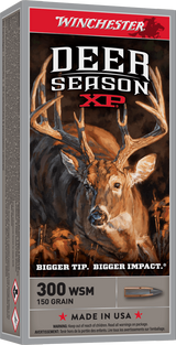 Winchester- Deer Season XP Ammunition- 300 WSM, 150 Grain
