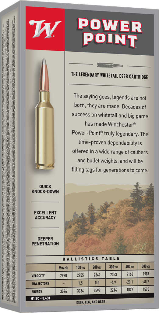 Winchester - Power-Point Ammunition- 300 WSM, 180 Grain