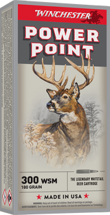 Winchester - Power-Point Ammunition- 300 WSM, 180 Grain