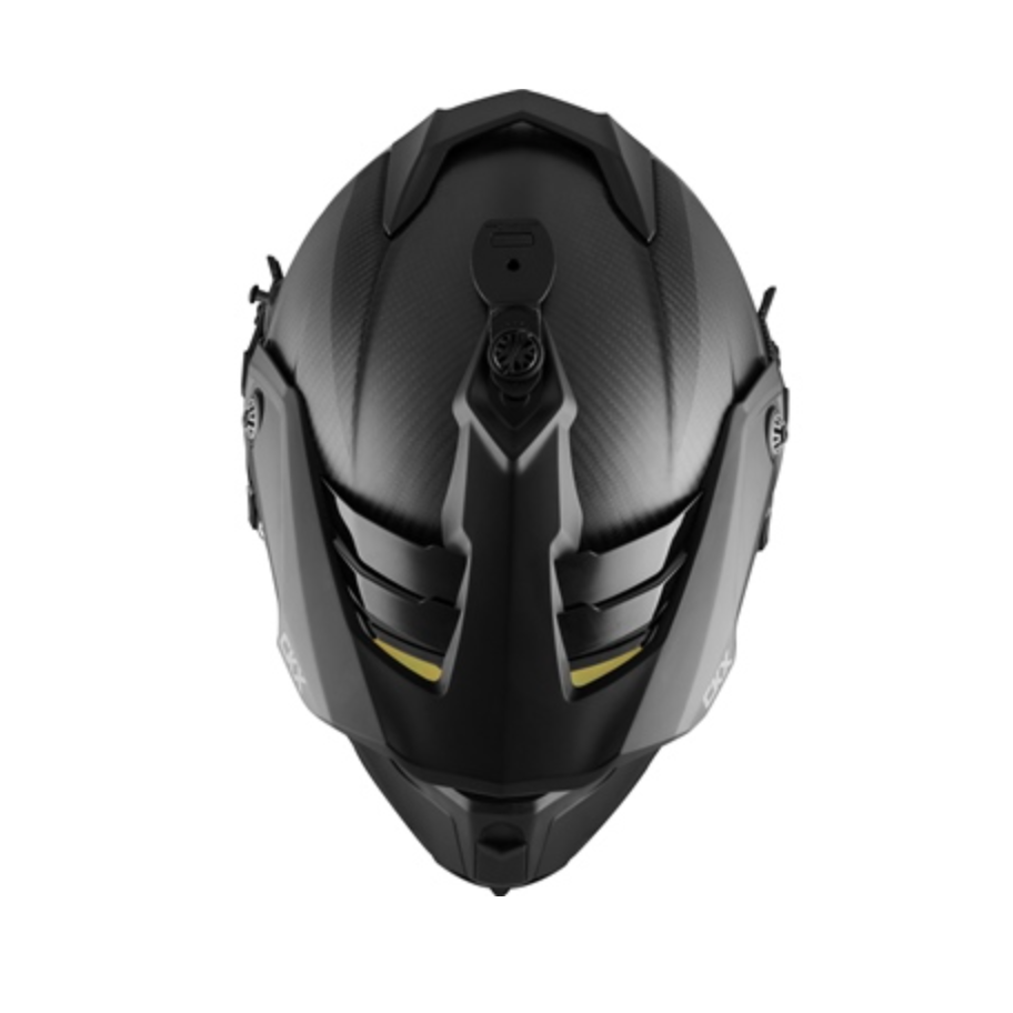 Heated Goggles Snowmobile CKX Titan Carbon Helmet W/Dual Lens